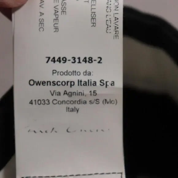 Rick Owens Women's Size 6 Black Cropped Trousers Pants Dress High Rise 100% Wool - Picture 14 of 15